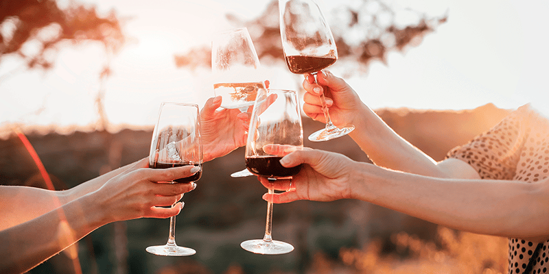 chilled red wines